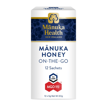 Miel de Manuka MGO 115+ (UMF 6+) Format nomade 12 sachets