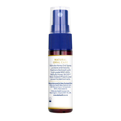 Spray pour la gorge au Miel de Manuka et à la Propolis